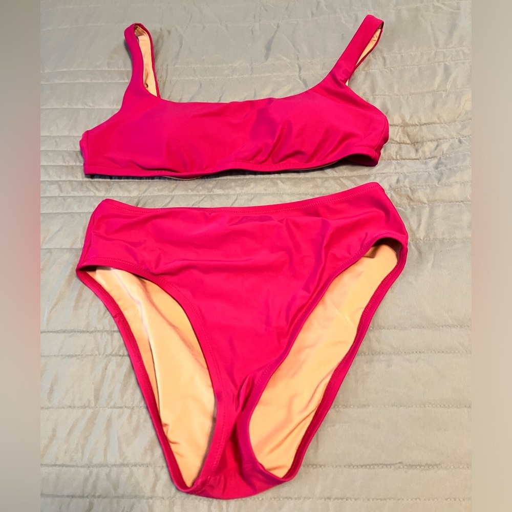 J Crew 2 piece swimsuit